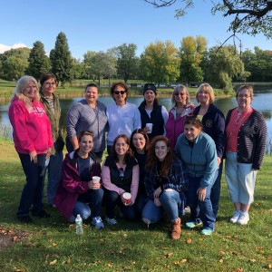 Just some of the faculty and staff who were there.