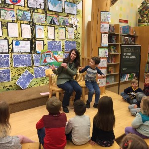 Mrs. P also read us a story.