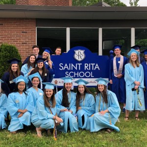 Graduating Seniors returned for a visit